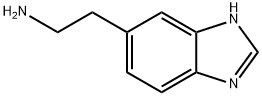 1H-Benzimidazole-5-ethanamine(9CI) Structure