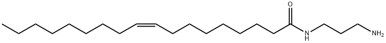 (Z)-N-(3-aminopropyl)-9-octadecenamide Struktur