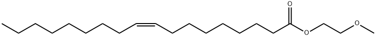 十八烯酸甲氧基乙酯, 111-10-4, 结构式