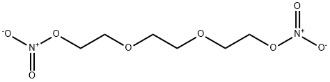 2,2'-[ethane-1,2-diylbis(oxy)]bisethyl dinitrate  Struktur