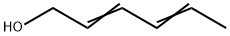 TRANS,TRANS-2,4-HEXADIEN-1-OL Structure