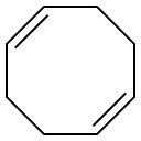 1,5-Cyclooctadiene Structure