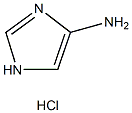 1H-咪唑-5-胺盐酸盐, 111005-19-7, 结构式