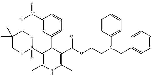エホニジピン 化学構造式