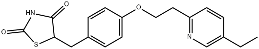 匹格列酮,111025-46-8,结构式