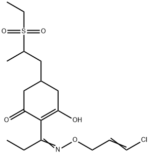 烯草酮砜,111031-17-5,结构式