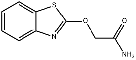 Acetamide, 2-(2-benzothiazolyloxy)- (9CI),111035-13-3,结构式