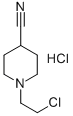 1-(2-氯乙基)-4-氰基哌啶盐酸盐, 111041-03-3, 结构式