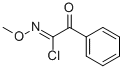 Benzeneethanimidoyl chloride, N-methoxy-alpha-oxo-, (Z)- (9CI) 结构式