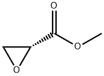 (2R)-グリシド酸メチル 化学構造式