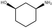 (1R,3S)-3-氨基环己醇 结构式