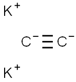 potassium acetylide  Struktur
