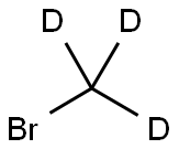 ブロモ(2H3)メタン 化学構造式