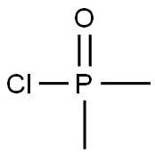 DIMETHYLPHOSPHINIC CHLORIDE Structure