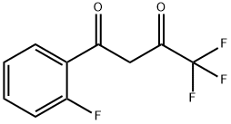 4,4,4-trifluoro-1-(2-fluorophenyl)butane-1,3-dione Struktur