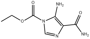 1H-Imidazole-1-carboxylicacid,5-amino-4-(aminocarbonyl)-,ethylester(9CI)|