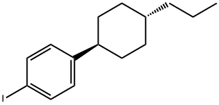 1-IODO-4-(TRANS-4-N-PROPYLCYCLOHEXYL)BENZENE Structure