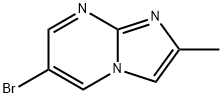 6-bromo-2-methylimidazo[1,2-a]pyrimidine Struktur