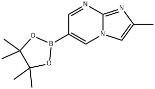 IMidazo[1,2-a]pyriMidine, 2-Methyl-6-(4,4,5,5-tetraMethyl-1,3,2-dioxaborolan-2-yl)- Struktur