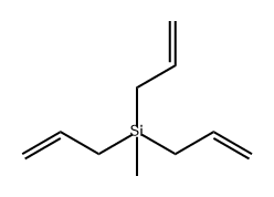 METHYLTRIALLYLSILANE Struktur