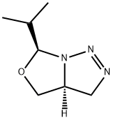 3H,6H-Oxazolo[3,4-c][1,2,3]triazole,3a,4-dihydro-6-(1-methylethyl)-,trans-(9CI) 结构式