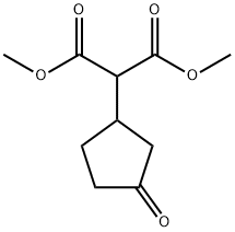 PROPANEDIOIC ACID, 2-(3-OXOCYCLOPENTYL)-, 1,3-DIMETHYL ESTER|2-(3-氧代环戊基)丙二酸1,3-二甲基酯