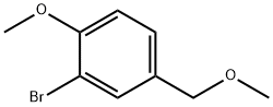 2-Bromo-1-methoxy-4-(methoxymethyl)benzene Struktur