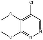 5-CHLORO-3,4-DIMETHOXYPYRIDAZINE Structure