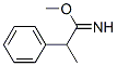 Benzeneethanimidic  acid,  -alpha--methyl-,  methyl  ester  (9CI) Struktur
