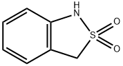 1,3-ジヒドロベンゾ[C]イソチアゾール2,2-ジオキシド 化学構造式