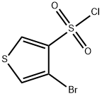 4-ブロモ-3-チオフェンスルホニルクロリド, TECHNICAL GRADE 化学構造式