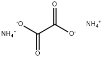Ammonium oxalate Struktur