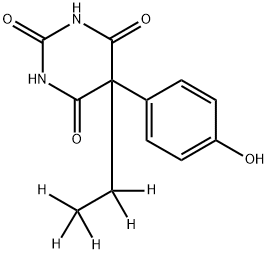 4-HYDROXYPHENOBARBITAL-D5 Structure