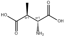 (3S)-rel-3-Methyl-D-aspartic acid Struktur