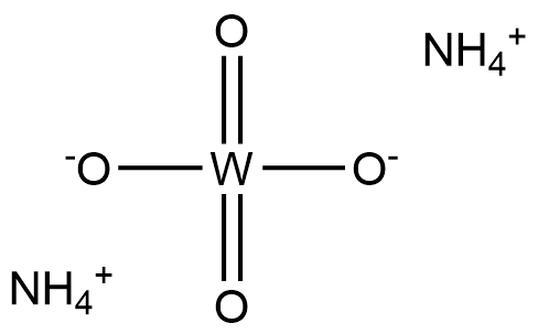 タングステン酸アンモニウム 化学構造式