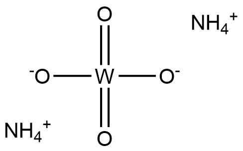 AMMONIUM TUNGSTATE  Structure