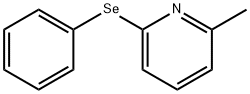 6-methyl-2-pyridyl phenyl selenide Structure