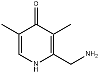 2-(aminomethyl)-3,5-dimethyl-4(1H)-pyridinone(SALTDATA: 2HCl 1H2O) Structure