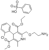 Amlodipine Besylate Structure