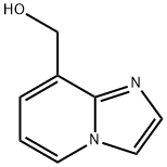 イミダゾ[1,2-A]ピリジン-8-イルメタノール 化学構造式