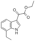7-ETHYLINDOLE-3-GLYOXYLIC ACID ETHYL ESTER Struktur