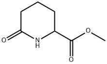 6-氧代-哌啶-2-甲酸甲酯 结构式
