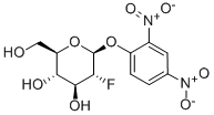 2,4-二硝基苯基 2-脱氧-2-氟-Β-D-吡喃葡萄糖苷, 111495-86-4, 结构式