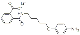 lithium 2-[5-(4-aminophenoxy)pentylcarbamoyl]benzoate Structure