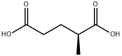 (S)-2-甲基戊二酸, 1115-82-8, 结构式