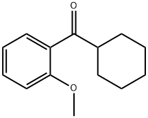シクロヘキシル2-メトキシフェニルケトン 化学構造式