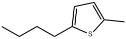 2-BUTYL-5-METHYLTHIOPHENE Structure