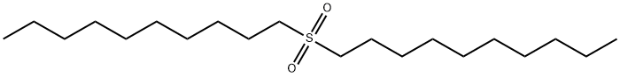 DI-N-DECYL SULPHONE Structure