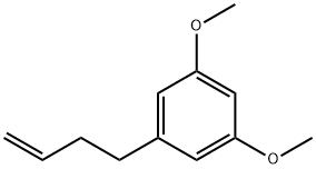 4-(3,5-ジメトキシフェニル)-1-ブテン 化学構造式