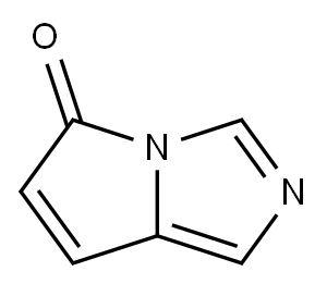 5H-吡咯并[1,2-C]咪唑基-5-酮, 111573-52-5, 结构式
